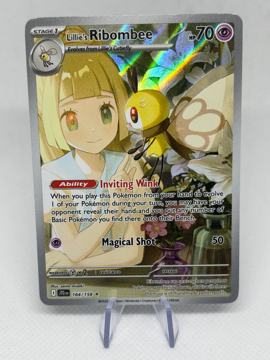 Lillie's Ribombee | 164/159 | Journey Together Illustration Rare | Near Mint